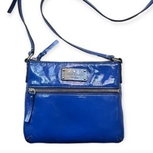 Kate Pake New York Tenley Flicker royal blue crossbody bag